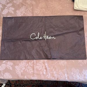 Cole Haan double wide dust bag- unused